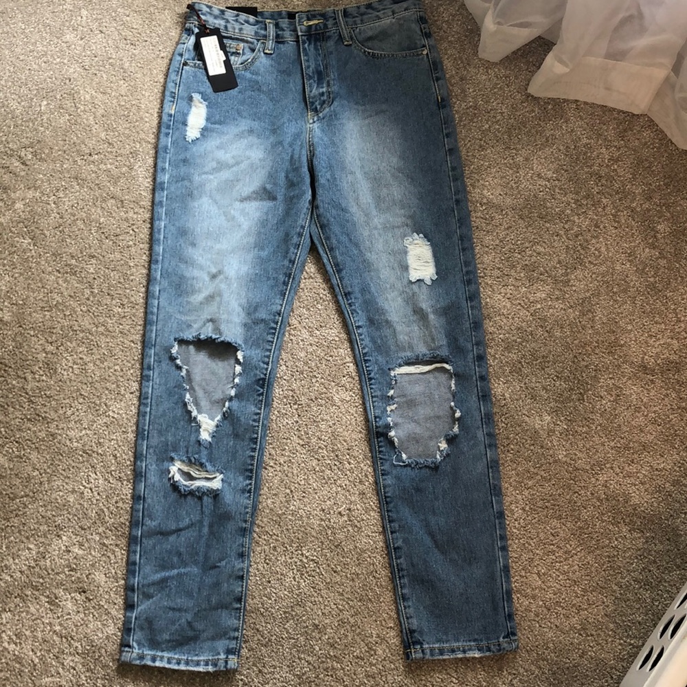 nasty gal mom jeans